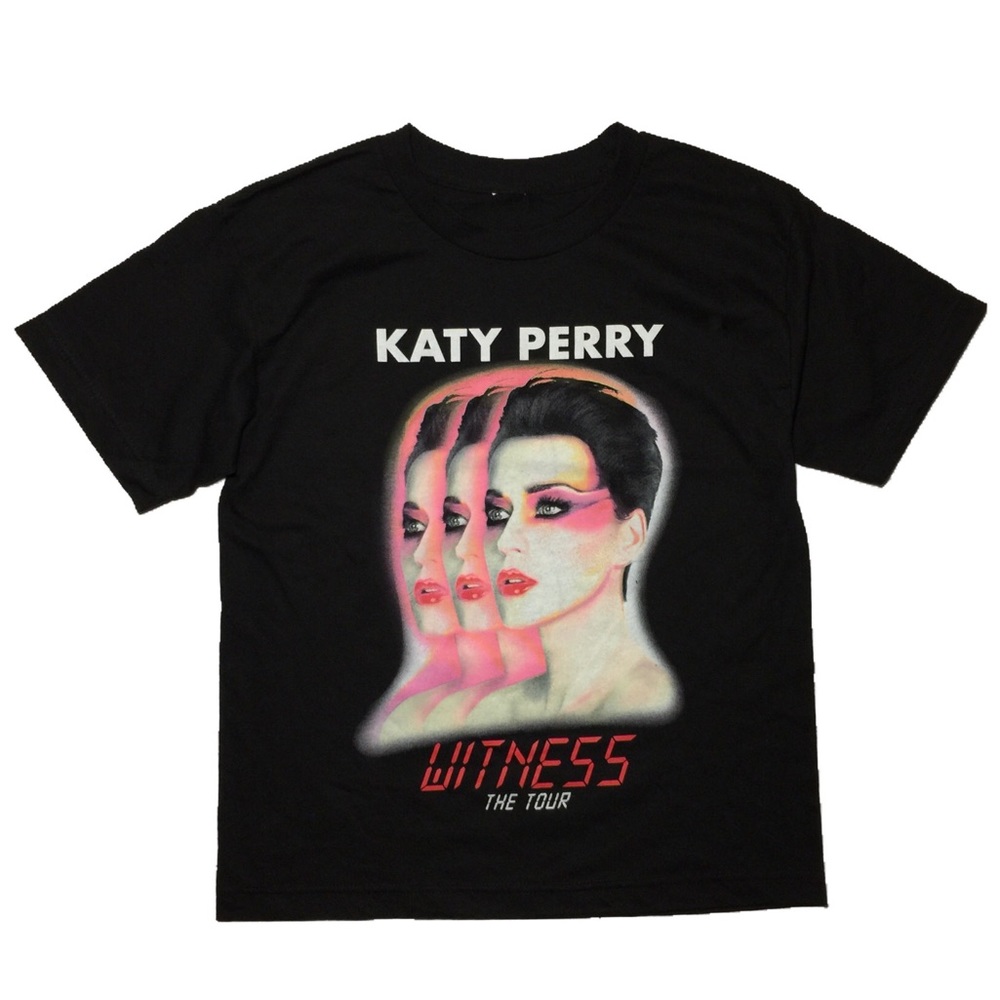Katy Perry 2017-2018 Witness tour t-shirt band pop